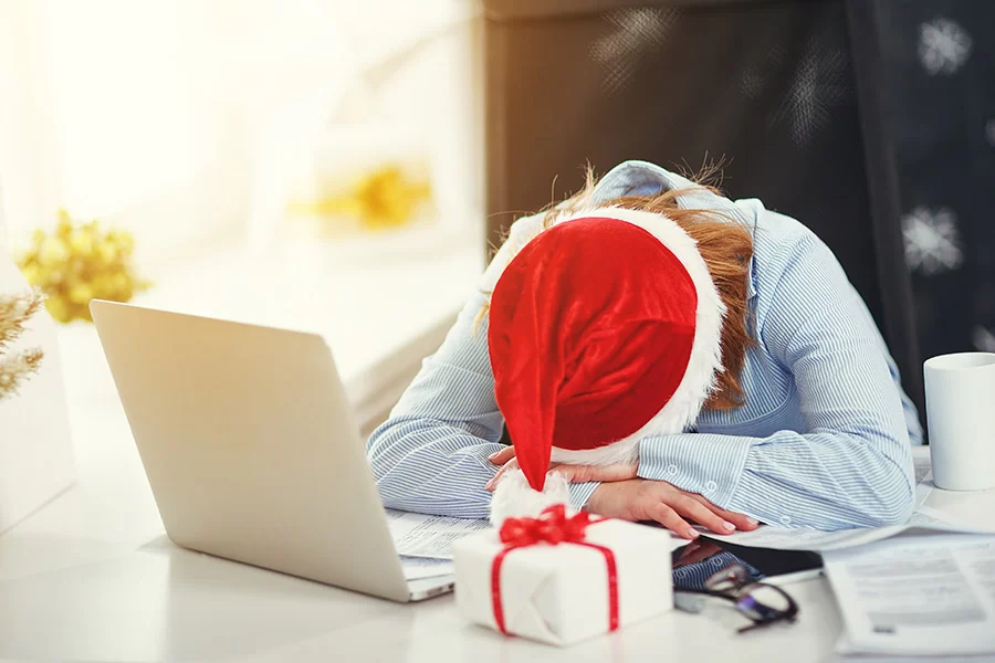 stress da natale